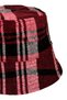 Unisex Plaid Winter Wool Bucket Hat - Lumberjack Fabric Checkered Bucket Hat - 2