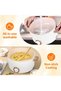 1.5L Electric Hot Pot, Mini Multi-Cooker with Dual Power Control, Nonstick Electric Frying Pan for Hot Pot, Stir Fry, Noodles, and Pasta - Ideal for Dorms, Offices, and Travel (White, 1.5L) - 3