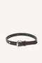 Women's Detailed Faux Leather Jean Belt H7319Axns