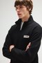 Boxy Fit Half-Zip Stand Collar Sweatshirt with Atatürk Signature Label I4670Ax26Au - 4