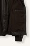 Oversized Faux Leather Jacket with Zippered Pockets H0585Ax26Au - 3