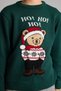 New Year-Themed Bear Pattern Crew Neck Sweater for Boys I5352A826Wn - 4