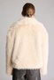 Regular Fit Shawl Collar Faux Fur Jacket I2799Ax26Wn - 5