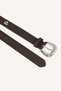 Women's Detailed Faux Leather Jean Belt H7319Axns - 3