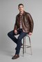 Regular Fit Shirt Collar Buttoned Leather Jacket I1127Ax26Wn - 6