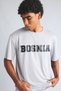Boxy Fit Crew Neck Short Sleeve Printed T-Shirt I7745Ax26Au