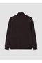 Men's Zippered Sweatshirt with Stand Collar - 7