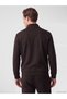 Men's Zippered Sweatshirt with Stand Collar - 4