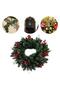 2.7m DIY Blank Christmas Garland,330 Dense Pine Branches ,Bendable for Arch Stair Xmas Decor - 2