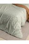 Afrodille King Size 100% Cotton Ranforce Printed Fitted Sheet Set - Mint Green. - 2