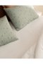 Afrodille King Size 100% Cotton Ranforce Printed Fitted Sheet Set - Mint Green. - 6