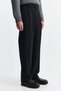 Wool Blend Pleated Trousers - 4