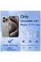 Privacy Screen Protector for Apple iPhone 15 Pro Max 6.7-inch Black - 2