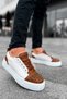 Ch169 - Cbt Thorn Men's Shoes Taba/White