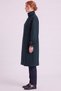 Green Cashmere Coat with Buckle Detail - 3
