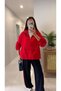 Jonte Red Kangaroo Pocketed Stone-Embellished Suit - 4