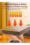 حامل لابتوب قابل للتعديل للمكتب، تصميم مريح مع إمكانية الدوران 360 درجة ° قاعدة دوارة قابلة للطي للكمبيوتر المحمول - 3