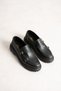 Ch2607 - Fst Buckle Men's Shoes Black - 4