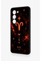Oppo A5 5g Compatible Silicone Case with a Zodiac Sign (Aries) Design. - 4