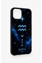 iPhone 14 Compatible Bucket Constellation-Themed Patterned Silicone Case. - 3