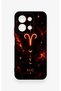 Redmi 15C 4g Compatible Silicone Case with a Zodiac Sign of Aries Design. - 2