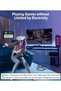 كابل توصيل بطول 16 قدمًا لجهاز Meta Oculus Quest 3، وإكسسوارات Quest 2/Pro، وشاحن 3 في 1 يتيح الشحن أثناء اللعب. - 3