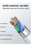 كابل شحن USB-C بقوة 60 واط، كابل Type-C مجدول بطول 2 متر، كابل شحن أسرع، يدعم تقنية Power Delivery PD - 6