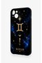 iPhone 14 Plus/15 Plus Compatible Silicone Case with a Gemini-Themed Pattern. - 4