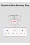 3-Way Power Adapter, Multi-plug power extension socket adapter, Universal UK wall 3 socket ex - 2