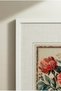 1 Piece of Vintage Painting with a Classic Flower Arrangement Theme, Set in a White Wooden Frame. - 4
