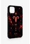 iPhone 11 Compatible Silicone Case with Aries Zodiac Sign Design. - 3