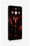 Realme 11 Pro Compatible Silicone Case with a Zodiac Sign (Aries) Design. - 3