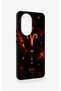 Honor 200 5g Compatible Silicone Case with a Zodiac Sign (Aries) Design. - 3