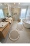 Bathroom Mat 60X100 50X60 2-Piece Bathroom Set, Felt Backing with Fringe, Washable, Fluffy, Curly, Rug, Runner, Kilim.