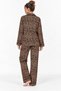 Leopard Patterned Pajama Set - 4