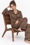 Leopard Patterned Pajama Set