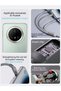 كابل شحن سريع 3 في 1، كابل USB من النوع A إلى Type C وLightning وMicro USB، كابل متعدد الاستخدامات مصنوع من النايلون المضفر. - 4