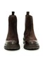 Genuine Suede Leather Brown Chelsea Women's Boots - Zb872 - 3