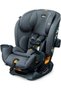 OneFit™ LX ClearTex® All-in-One Car Seat with LeverLock® Installation, Slim Design, Convertible Car Seat, Seat for Infants and Children 5-100 lbs | Smoke/Grey