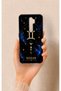 Oppo A9 2020 Compatible Silicone Case with a Gemini Zodiac-Themed Pattern.