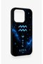 iPhone 15 Pro Compatible Bucket Constellation-Themed Patterned Silicone Case. - 3
