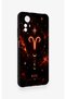 Redmi Note 12S Compatible Silicone Case with Aries Zodiac Sign Design. - 3