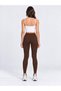 Women's Coffee High Comfortlux Leggings with Elastic Cuffs at the Ankle - 4