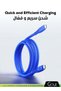 كابل شحن فائق السرعة من نوع Type-C إلى Type-C – كابل شحن ونقل بيانات من السيليكون بطول 1.5 متر، متوافق مع iPhone 17/1. - 3