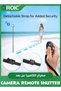 2 Pack Camera Remote Shutter for iPhone and Android Smartphones, Wireless Bluetooth Phone Remo - 4