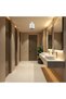 Scent Dome Ceiling Diffuser for Corridors and Restrooms | Bluetooth App Control | 350ml Capacity for Long-Lasting Fragrance | Up to 300 to 500 m³ Coverage Compact (White) - 2