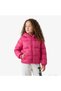 Hooded Shiny Puffer Children's Pink Jacket