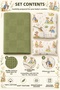 100% Cotton "Anne Yanı" Crib-Compatible Baby Pique Bedspread Set and Sheet Set—3-Piece Baby Set (Khaki) Compatible with 60x120, 70x110, and 70x120 Cribs - 2