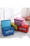 Toy Box with Folding Lid - Toy Storage Box - Children's Room Organizer - Multipurpose Box - 3