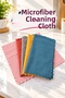 Set of 5 Soft-Textured Microfiber Cleaning Cloths, 30 x 30 cm, Kitchen Cloths—Stain Resistant and Odor-Free - 6